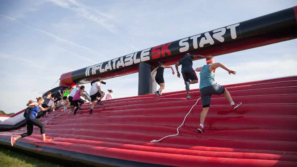 Exeter Inflatable 5k - DPT Charity places available