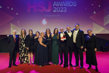 Winner at the Health Service Journal Awards 2023