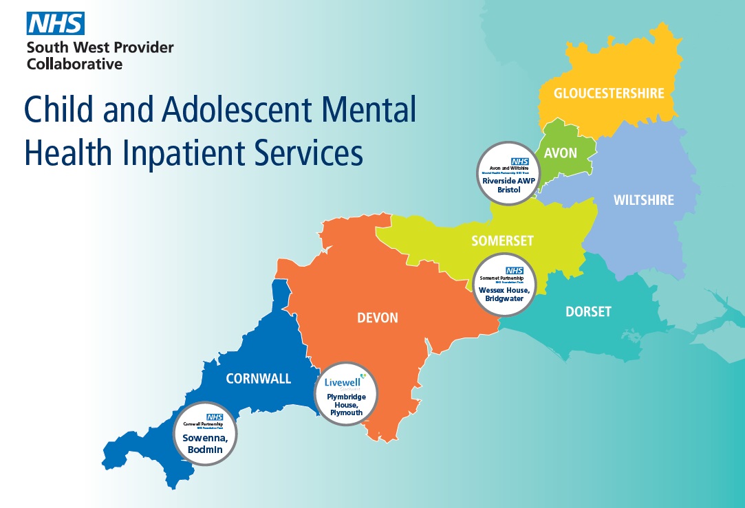 South West Provider Collaborative: CAMHS Locations